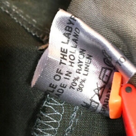 The People of the Labyrinths Green Cargo Pants - Picture 12 of 12